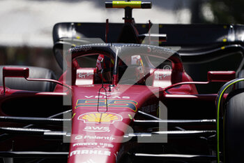 2022-05-27 - Carlos Sainz (SPA) Ferrari F1-75 - FORMULA 1 GRAND PRIX DE MONACO 2022 FREE PRACTICE - FORMULA 1 - MOTORS