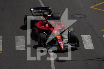 2022-05-27 - Carlos Sainz (SPA) Ferrari F1-75 - FORMULA 1 GRAND PRIX DE MONACO 2022 FREE PRACTICE - FORMULA 1 - MOTORS