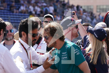 2022-05-28 - Sebastian Vettel (GER) Aston Martin AMR22 and ben syulayem Fia President - FORMULA 1 GRAND PRIX DE MONACO 2022 QUALIFYING - FORMULA 1 - MOTORS