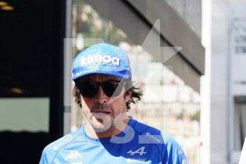 2022-05-28 - Fernando Alonso (SPA) Alpine A522 - FORMULA 1 GRAND PRIX DE MONACO 2022 QUALIFYING - FORMULA 1 - MOTORS