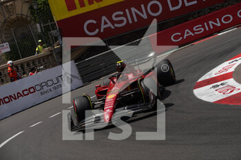 2022-05-28 - Carlos Sainz (SPA) Ferrari F1-75 - FORMULA 1 GRAND PRIX DE MONACO 2022 QUALIFYING - FORMULA 1 - MOTORS