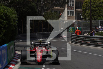 2022-05-28 - Carlos Sainz (SPA) Ferrari F1-75 - FORMULA 1 GRAND PRIX DE MONACO 2022 QUALIFYING - FORMULA 1 - MOTORS