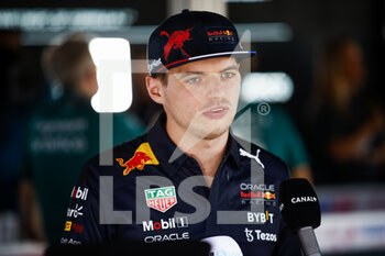 2022-05-20 - VERSTAPPEN Max (ned), Red Bull Racing RB18, portrait during the Formula 1 Pirelli Grand Premio de Espana 2022, 6th round of the 2022 FIA Formula One World Championship, on the Circuit de Barcelona-Catalunya, from May 20 to 22, 2022 in Montmelo, Spain - FORMULA 1 PIRELLI GRAND PREMIO DE ESPANA 2022, 6TH ROUND OF THE 2022 FIA FORMULA ONE WORLD CHAMPIONSHIP - FORMULA 1 - MOTORS