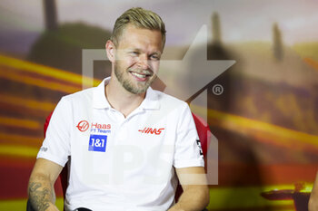 2022-05-20 - MAGNUSSEN Kevin (den), Haas F1 Team VF-22 Ferrari, portrait, press conference during the Formula 1 Pirelli Grand Premio de Espana 2022, 6th round of the 2022 FIA Formula One World Championship, on the Circuit de Barcelona-Catalunya, from May 20 to 22, 2022 in Montmelo, Spain - FORMULA 1 PIRELLI GRAND PREMIO DE ESPANA 2022, 6TH ROUND OF THE 2022 FIA FORMULA ONE WORLD CHAMPIONSHIP - FORMULA 1 - MOTORS