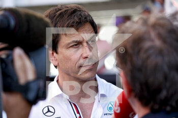 2022-05-20 - WOLFF Toto (aut), Team Principal & CEO of Mercedes AMG F1 Team, portrait during the Formula 1 Pirelli Grand Premio de Espana 2022, 6th round of the 2022 FIA Formula One World Championship, on the Circuit de Barcelona-Catalunya, from May 20 to 22, 2022 in Montmelo, Spain - FORMULA 1 PIRELLI GRAND PREMIO DE ESPANA 2022, 6TH ROUND OF THE 2022 FIA FORMULA ONE WORLD CHAMPIONSHIP - FORMULA 1 - MOTORS