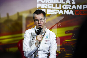 2022-05-21 - ELLIOTT Mike, Technology Director of Mercedes AMG F1 Team, portrait, press conference during the Formula 1 Pirelli Grand Premio de Espana 2022, 6th round of the 2022 FIA Formula One World Championship, on the Circuit de Barcelona-Catalunya, from May 20 to 22, 2022 in Montmelo, Spain - FORMULA 1 PIRELLI GRAND PREMIO DE ESPANA 2022, 6TH ROUND OF THE 2022 FIA FORMULA ONE WORLD CHAMPIONSHIP - FORMULA 1 - MOTORS