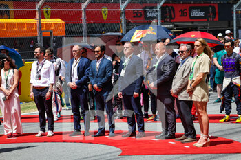 2022-05-22 - DOMENICALI Stefano (ita), Chairman and CEO Formula One Group FOG, BEN SULAYEM Mohammed (uae), President of the FIA, portrait starting grid during the Formula 1 Pirelli Grand Premio de Espana 2022, 6th round of the 2022 FIA Formula One World Championship, on the Circuit de Barcelona-Catalunya, from May 20 to 22, 2022 in Montmelo, Spain - FORMULA 1 PIRELLI GRAND PREMIO DE ESPANA 2022, 6TH ROUND OF THE 2022 FIA FORMULA ONE WORLD CHAMPIONSHIP - FORMULA 1 - MOTORS