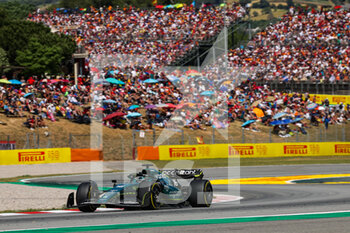 2022-05-22 - 18 STROLL Lance (can), Aston Martin F1 Team AMR22, action during the Formula 1 Pirelli Grand Premio de Espana 2022, 6th round of the 2022 FIA Formula One World Championship, on the Circuit de Barcelona-Catalunya, from May 20 to 22, 2022 in Montmelo, Spain - FORMULA 1 PIRELLI GRAND PREMIO DE ESPANA 2022, 6TH ROUND OF THE 2022 FIA FORMULA ONE WORLD CHAMPIONSHIP - FORMULA 1 - MOTORS