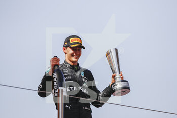 2022-05-22 - RUSSELL George (gbr), Mercedes AMG F1 Team W13, portrait during the Formula 1 Pirelli Grand Premio de Espana 2022, 6th round of the 2022 FIA Formula One World Championship, on the Circuit de Barcelona-Catalunya, from May 20 to 22, 2022 in Montmelo, Spain - FORMULA 1 PIRELLI GRAND PREMIO DE ESPANA 2022, 6TH ROUND OF THE 2022 FIA FORMULA ONE WORLD CHAMPIONSHIP - FORMULA 1 - MOTORS