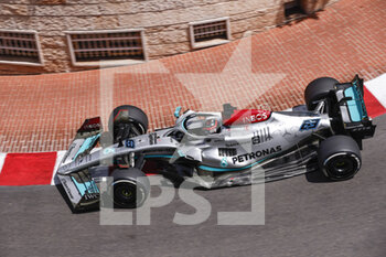 2022-05-27 - 63 RUSSELL George (gbr), Mercedes AMG F1 Team W13, action during the Formula 1 Grand Prix de Monaco 2022, 7th round of the 2022 FIA Formula One World Championship, on the Circuit de Monaco, from May 27 to 29, 2022 in Monte-Carlo, Monaco - F1 - MONACO GRAND PRIX 2022 - FORMULA 1 - MOTORS