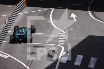 2022-05-27 - 05 VETTEL Sebastian (ger), Aston Martin F1 Team AMR22, action during the Formula 1 Grand Prix de Monaco 2022, 7th round of the 2022 FIA Formula One World Championship, on the Circuit de Monaco, from May 27 to 29, 2022 in Monte-Carlo, Monaco - F1 - MONACO GRAND PRIX 2022 - FORMULA 1 - MOTORS