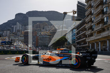 2022-05-27 - 04 NORRIS Lando (gbr), McLaren F1 Team MCL36, action during the Formula 1 Grand Prix de Monaco 2022, 7th round of the 2022 FIA Formula One World Championship, on the Circuit de Monaco, from May 27 to 29, 2022 in Monte-Carlo, Monaco - F1 - MONACO GRAND PRIX 2022 - FORMULA 1 - MOTORS