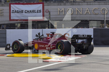 2022-05-27 - 16 LECLERC Charles (mco), Scuderia Ferrari F1-75, action during the Formula 1 Grand Prix de Monaco 2022, 7th round of the 2022 FIA Formula One World Championship, on the Circuit de Monaco, from May 27 to 29, 2022 in Monte-Carlo, Monaco - F1 - MONACO GRAND PRIX 2022 - FORMULA 1 - MOTORS