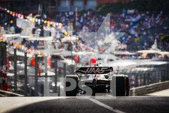 2022-05-27 - 47 SCHUMACHER Mick (ger), Haas F1 Team VF-22 Ferrari, action during the Formula 1 Grand Prix de Monaco 2022, 7th round of the 2022 FIA Formula One World Championship, on the Circuit de Monaco, from May 27 to 29, 2022 in Monte-Carlo, Monaco - F1 - MONACO GRAND PRIX 2022 - FORMULA 1 - MOTORS