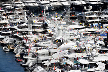 2022-05-27 - 27.05.2022, Monaco Circuit, Monte Carlo, FORMULA 1 GRAND PRIX DE MONACO 2022
 , im Bild
Boote und Yachten im Hafen von Monaco. - FORMULA 1 GRAND PRIX DE MONACO 2022 - FORMULA 1 - MOTORS