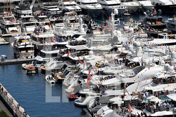 2022-05-27 - 27.05.2022, Monaco Circuit, Monte Carlo, FORMULA 1 GRAND PRIX DE MONACO 2022
 , im Bild
Boote und Yachten im Hafen von Monaco. - FORMULA 1 GRAND PRIX DE MONACO 2022 - FORMULA 1 - MOTORS