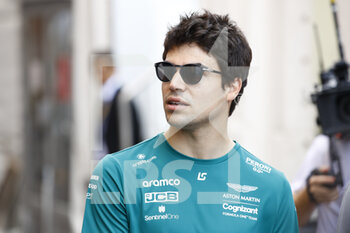 2022-05-28 - STROLL Lance (can), Aston Martin F1 Team AMR22, portrait during the Formula 1 Grand Prix de Monaco 2022, 7th round of the 2022 FIA Formula One World Championship, on the Circuit de Monaco, from May 27 to 29, 2022 in Monte-Carlo, Monaco - F1 - MONACO GRAND PRIX 2022 - FORMULA 1 - MOTORS
