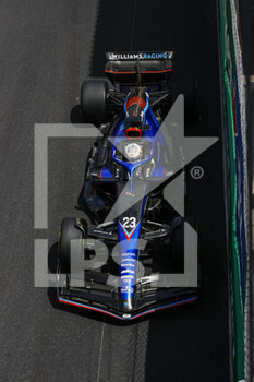 2022-05-28 - 23 ALBON Alexander (tha), Williams Racing FW44, action during the Formula 1 Grand Prix de Monaco 2022, 7th round of the 2022 FIA Formula One World Championship, on the Circuit de Monaco, from May 27 to 29, 2022 in Monte-Carlo, Monaco - F1 - MONACO GRAND PRIX 2022 - FORMULA 1 - MOTORS