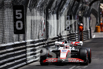 2022-05-28 - 20 MAGNUSSEN Kevin (den), Haas F1 Team VF-22 Ferrari, action during the Formula 1 Grand Prix de Monaco 2022, 7th round of the 2022 FIA Formula One World Championship, on the Circuit de Monaco, from May 27 to 29, 2022 in Monte-Carlo, Monaco - F1 - MONACO GRAND PRIX 2022 - FORMULA 1 - MOTORS