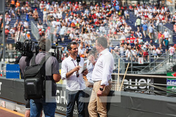 2022-05-28 - DUPIN Laurent, Canal+, BOULLIER Eric, president of the GIP, portrait during the Formula 1 Grand Prix de Monaco 2022, 7th round of the 2022 FIA Formula One World Championship, on the Circuit de Monaco, from May 27 to 29, 2022 in Monte-Carlo, Monaco - F1 - MONACO GRAND PRIX 2022 - FORMULA 1 - MOTORS
