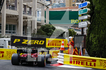 2022-05-28 - 16 LECLERC Charles (mco), Scuderia Ferrari F1-75, action during the Formula 1 Grand Prix de Monaco 2022, 7th round of the 2022 FIA Formula One World Championship, on the Circuit de Monaco, from May 27 to 29, 2022 in Monte-Carlo, Monaco - F1 - MONACO GRAND PRIX 2022 - FORMULA 1 - MOTORS
