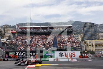 2022-05-28 - 24 ZHOU Guanyu (chi), Alfa Romeo F1 Team ORLEN C42, action during the Formula 1 Grand Prix de Monaco 2022, 7th round of the 2022 FIA Formula One World Championship, on the Circuit de Monaco, from May 27 to 29, 2022 in Monte-Carlo, Monaco - F1 - MONACO GRAND PRIX 2022 - FORMULA 1 - MOTORS