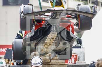2022-05-28 - 55 SAINZ Carlos (spa), Scuderia Ferrari F1-75, action during the Formula 1 Grand Prix de Monaco 2022, 7th round of the 2022 FIA Formula One World Championship, on the Circuit de Monaco, from May 27 to 29, 2022 in Monte-Carlo, Monaco - F1 - MONACO GRAND PRIX 2022 - FORMULA 1 - MOTORS