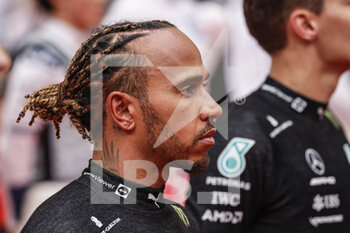 2022-05-29 - HAMILTON Lewis (gbr), Mercedes AMG F1 Team W13, portrait during the Formula 1 Grand Prix de Monaco 2022, 7th round of the 2022 FIA Formula One World Championship, on the Circuit de Monaco, from May 27 to 29, 2022 in Monte-Carlo, Monaco - F1 - MONACO GRAND PRIX 2022 - RACE - FORMULA 1 - MOTORS