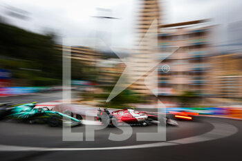2022-05-29 - 24 ZHOU Guanyu (chi), Alfa Romeo F1 Team ORLEN C42, action during the Formula 1 Grand Prix de Monaco 2022, 7th round of the 2022 FIA Formula One World Championship, on the Circuit de Monaco, from May 27 to 29, 2022 in Monte-Carlo, Monaco - F1 - MONACO GRAND PRIX 2022 - RACE - FORMULA 1 - MOTORS