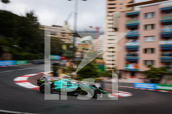 2022-05-29 - 05 VETTEL Sebastian (ger), Aston Martin F1 Team AMR22, action during the Formula 1 Grand Prix de Monaco 2022, 7th round of the 2022 FIA Formula One World Championship, on the Circuit de Monaco, from May 27 to 29, 2022 in Monte-Carlo, Monaco - F1 - MONACO GRAND PRIX 2022 - RACE - FORMULA 1 - MOTORS