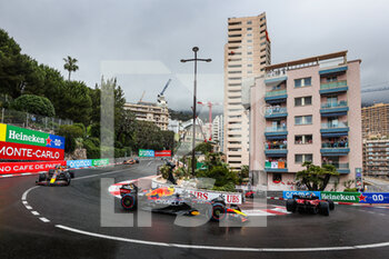 2022-05-29 - 11 PEREZ Sergio (mex), Red Bull Racing RB18, action during the Formula 1 Grand Prix de Monaco 2022, 7th round of the 2022 FIA Formula One World Championship, on the Circuit de Monaco, from May 27 to 29, 2022 in Monte-Carlo, Monaco - F1 - MONACO GRAND PRIX 2022 - RACE - FORMULA 1 - MOTORS