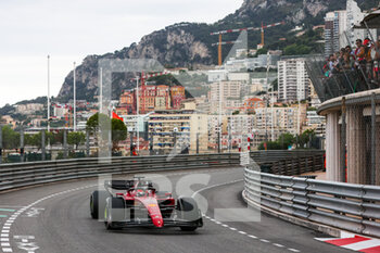 2022-05-29 - 16 LECLERC Charles (mco), Scuderia Ferrari F1-75, action during the Formula 1 Grand Prix de Monaco 2022, 7th round of the 2022 FIA Formula One World Championship, on the Circuit de Monaco, from May 27 to 29, 2022 in Monte-Carlo, Monaco - F1 - MONACO GRAND PRIX 2022 - RACE - FORMULA 1 - MOTORS