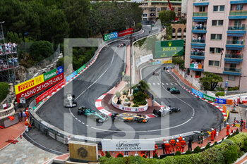 2022-05-29 - 18 STROLL Lance (can), Aston Martin F1 Team AMR22, 03 RICCIARDO Daniel (aus), McLaren F1 Team MCL36, 10 GASLY Pierre (fra), Scuderia AlphaTauri AT03, action during the Formula 1 Grand Prix de Monaco 2022, 7th round of the 2022 FIA Formula One World Championship, on the Circuit de Monaco, from May 27 to 29, 2022 in Monte-Carlo, Monaco - F1 - MONACO GRAND PRIX 2022 - RACE - FORMULA 1 - MOTORS