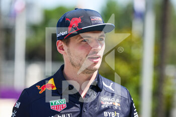 2022-06-09 - VERSTAPPEN Max (ned), Red Bull Racing RB18, portrait during the Formula 1 Azerbaijan Grand Prix 2022, 8th round of the 2022 FIA Formula One World Championship, on the Baku City Circuit, from June 10 to 12, 2022 in Baku, Azerbaijan - F1 - AZERBAIJAN GRAND PRIX 2022 - FORMULA 1 - MOTORS