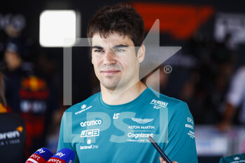 2022-06-10 - STROLL Lance (can), Aston Martin F1 Team AMR22, portrait during the Formula 1 Azerbaijan Grand Prix 2022, 8th round of the 2022 FIA Formula One World Championship, on the Baku City Circuit, from June 10 to 12, 2022 in Baku, Azerbaijan - F1 - AZERBAIJAN GRAND PRIX 2022 - FORMULA 1 - MOTORS