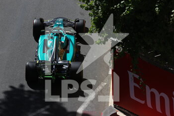 2022-06-10 - 18 STROLL Lance (can), Aston Martin F1 Team AMR22, action during the Formula 1 Azerbaijan Grand Prix 2022, 8th round of the 2022 FIA Formula One World Championship, on the Baku City Circuit, from June 10 to 12, 2022 in Baku, Azerbaijan - F1 - AZERBAIJAN GRAND PRIX 2022 - FORMULA 1 - MOTORS