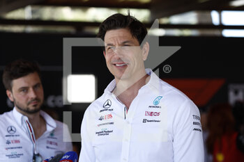 2022-06-11 - WOLFF Toto (aut), Team Principal & CEO of Mercedes AMG F1 Team, portrait during the Formula 1 Azerbaijan Grand Prix 2022, 8th round of the 2022 FIA Formula One World Championship, on the Baku City Circuit, from June 10 to 12, 2022 in Baku, Azerbaijan - F1 - AZERBAIJAN GRAND PRIX 2022 - FORMULA 1 - MOTORS
