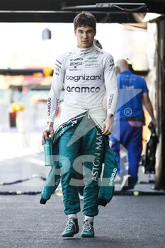 2022-06-11 - STROLL Lance (can), Aston Martin F1 Team AMR22, portrait during the Formula 1 Azerbaijan Grand Prix 2022, 8th round of the 2022 FIA Formula One World Championship, on the Baku City Circuit, from June 10 to 12, 2022 in Baku, Azerbaijan - F1 - AZERBAIJAN GRAND PRIX 2022 - FORMULA 1 - MOTORS