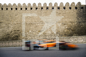 2022-06-11 - 04 NORRIS Lando (gbr), McLaren F1 Team MCL36, action during the Formula 1 Azerbaijan Grand Prix 2022, 8th round of the 2022 FIA Formula One World Championship, on the Baku City Circuit, from June 10 to 12, 2022 in Baku, Azerbaijan - F1 - AZERBAIJAN GRAND PRIX 2022 - FORMULA 1 - MOTORS