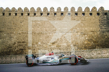 2022-06-11 - 63 RUSSELL George (gbr), Mercedes AMG F1 Team W13, action during the Formula 1 Azerbaijan Grand Prix 2022, 8th round of the 2022 FIA Formula One World Championship, on the Baku City Circuit, from June 10 to 12, 2022 in Baku, Azerbaijan - F1 - AZERBAIJAN GRAND PRIX 2022 - FORMULA 1 - MOTORS