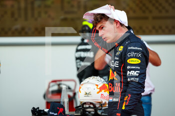 2022-06-11 - VERSTAPPEN Max (ned), Red Bull Racing RB18, portrait during the Formula 1 Azerbaijan Grand Prix 2022, 8th round of the 2022 FIA Formula One World Championship, on the Baku City Circuit, from June 10 to 12, 2022 in Baku, Azerbaijan - F1 - AZERBAIJAN GRAND PRIX 2022 - FORMULA 1 - MOTORS