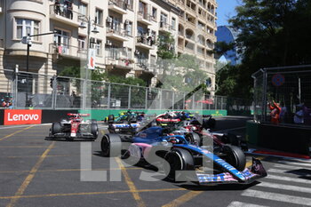2022-06-12 - during the Formula 1 Azerbaijan Grand Prix 2022, 8th round of the 2022 FIA Formula One World Championship, on the Baku City Circuit, from June 10 to 12, 2022 in Baku, Azerbaijan - F1 - AZERBAIJAN GRAND PRIX 2022 - RACE - FORMULA 1 - MOTORS
