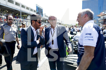 2022-06-12 - BEN SULAYEM Mohammed (uae), President of the FIA, DOMENICALI Stefano (ita), Chairman and CEO Formula One Group FOG, portrait during the Formula 1 Azerbaijan Grand Prix 2022, 8th round of the 2022 FIA Formula One World Championship, on the Baku City Circuit, from June 10 to 12, 2022 in Baku, Azerbaijan - F1 - AZERBAIJAN GRAND PRIX 2022 - RACE - FORMULA 1 - MOTORS