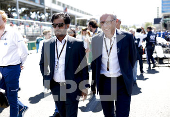 2022-06-12 - BEN SULAYEM Mohammed (uae), President of the FIA, DOMENICALI Stefano (ita), Chairman and CEO Formula One Group FOG, portrait during the Formula 1 Azerbaijan Grand Prix 2022, 8th round of the 2022 FIA Formula One World Championship, on the Baku City Circuit, from June 10 to 12, 2022 in Baku, Azerbaijan - F1 - AZERBAIJAN GRAND PRIX 2022 - RACE - FORMULA 1 - MOTORS