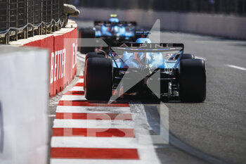 2022-06-12 - 14 ALONSO Fernando (spa), Alpine F1 Team A522, action during the Formula 1 Azerbaijan Grand Prix 2022, 8th round of the 2022 FIA Formula One World Championship, on the Baku City Circuit, from June 10 to 12, 2022 in Baku, Azerbaijan - F1 - AZERBAIJAN GRAND PRIX 2022 - RACE - FORMULA 1 - MOTORS