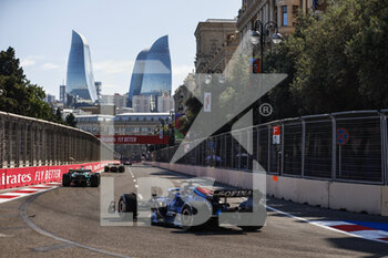 2022-06-12 - 23 ALBON Alexander (tha), Williams Racing FW44, action during the Formula 1 Azerbaijan Grand Prix 2022, 8th round of the 2022 FIA Formula One World Championship, on the Baku City Circuit, from June 10 to 12, 2022 in Baku, Azerbaijan - F1 - AZERBAIJAN GRAND PRIX 2022 - RACE - FORMULA 1 - MOTORS