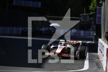 2022-06-12 - 20 MAGNUSSEN Kevin (den), Haas F1 Team VF-22 Ferrari, action during the Formula 1 Azerbaijan Grand Prix 2022, 8th round of the 2022 FIA Formula One World Championship, on the Baku City Circuit, from June 10 to 12, 2022 in Baku, Azerbaijan - F1 - AZERBAIJAN GRAND PRIX 2022 - RACE - FORMULA 1 - MOTORS
