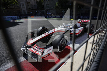 2022-06-12 - 47 SCHUMACHER Mick (ger), Haas F1 Team VF-22 Ferrari, action during the Formula 1 Azerbaijan Grand Prix 2022, 8th round of the 2022 FIA Formula One World Championship, on the Baku City Circuit, from June 10 to 12, 2022 in Baku, Azerbaijan - F1 - AZERBAIJAN GRAND PRIX 2022 - RACE - FORMULA 1 - MOTORS