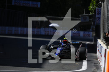 2022-06-12 - 06 LATIFI Nicholas (can), Williams Racing FW44, action during the Formula 1 Azerbaijan Grand Prix 2022, 8th round of the 2022 FIA Formula One World Championship, on the Baku City Circuit, from June 10 to 12, 2022 in Baku, Azerbaijan - F1 - AZERBAIJAN GRAND PRIX 2022 - RACE - FORMULA 1 - MOTORS