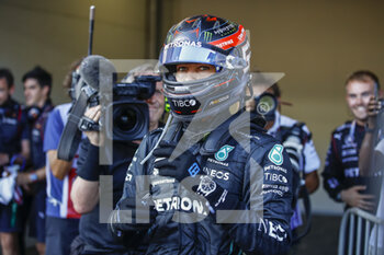 2022-06-12 - RUSSELL George (gbr), Mercedes AMG F1 Team W13, portrait during the Formula 1 Azerbaijan Grand Prix 2022, 8th round of the 2022 FIA Formula One World Championship, on the Baku City Circuit, from June 10 to 12, 2022 in Baku, Azerbaijan - F1 - AZERBAIJAN GRAND PRIX 2022 - RACE - FORMULA 1 - MOTORS